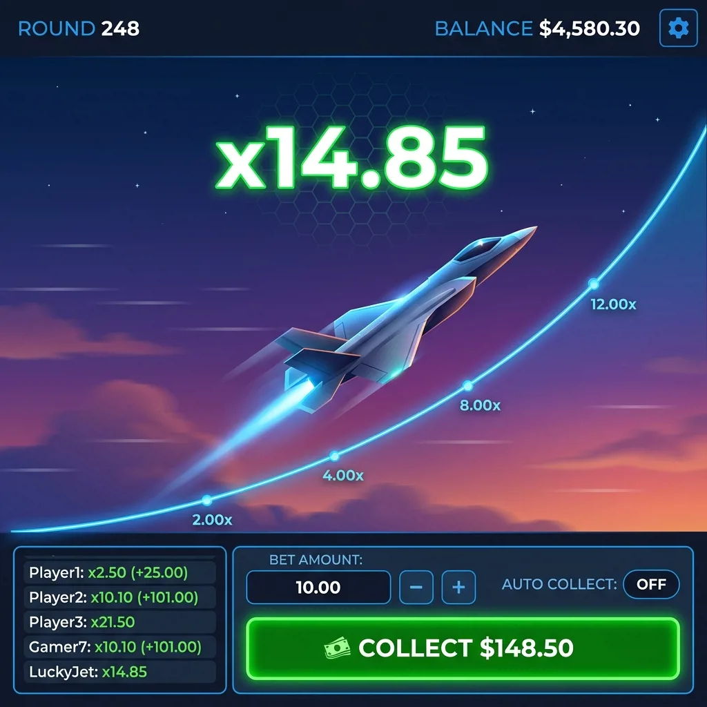 Игровой автомат JetX краш-игра авиамастер