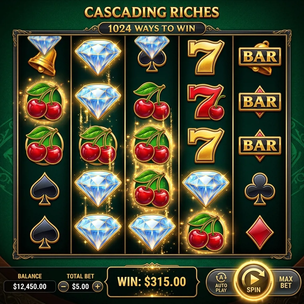 Слот с 1024 линиями для выигрыша